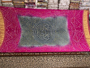 Indian gajji silk chunri with kamdani work dupatta (13)