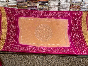 Indian gajji silk chunri with kamdani work dupatta (12)