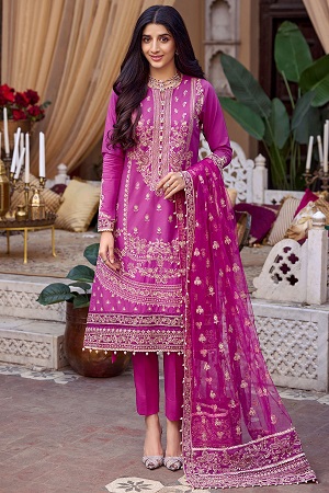 4042 AMAANI EMBROIDERED LAWN UNSTITCHED