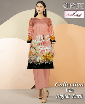 CHINYERE Digital lawn Kurti Summer Collection