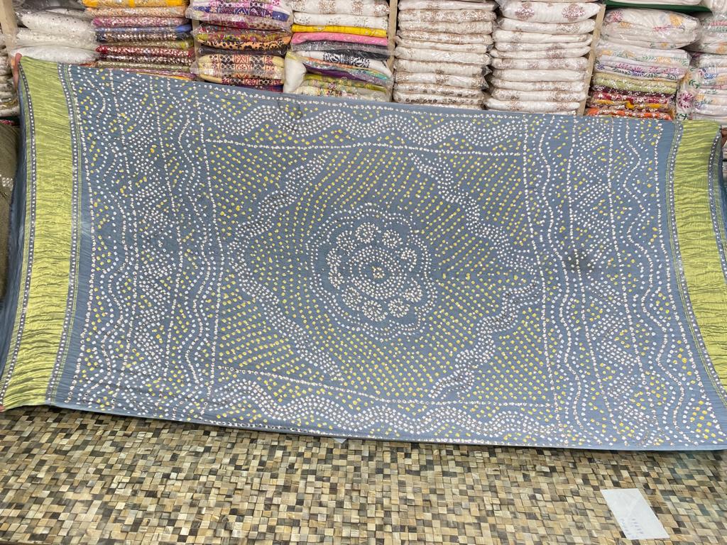 Indian gajji silk chunri with kamdani work dupatta (14)
