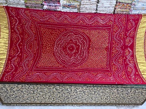 Indian gajji silk chunri with kamdani work dupatta (10)