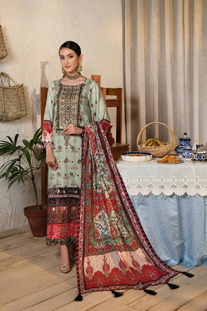 ANYA UNSTITCHED EMBROIDERED LAWN SUIT