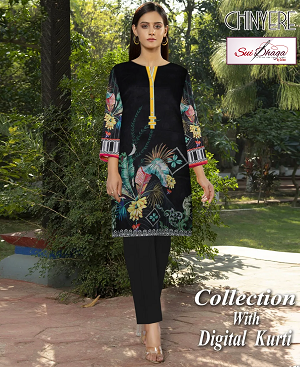 CHINYERE Digital Kurti Lawn Summer Collection 3369